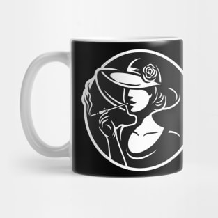 elegant lady Mug